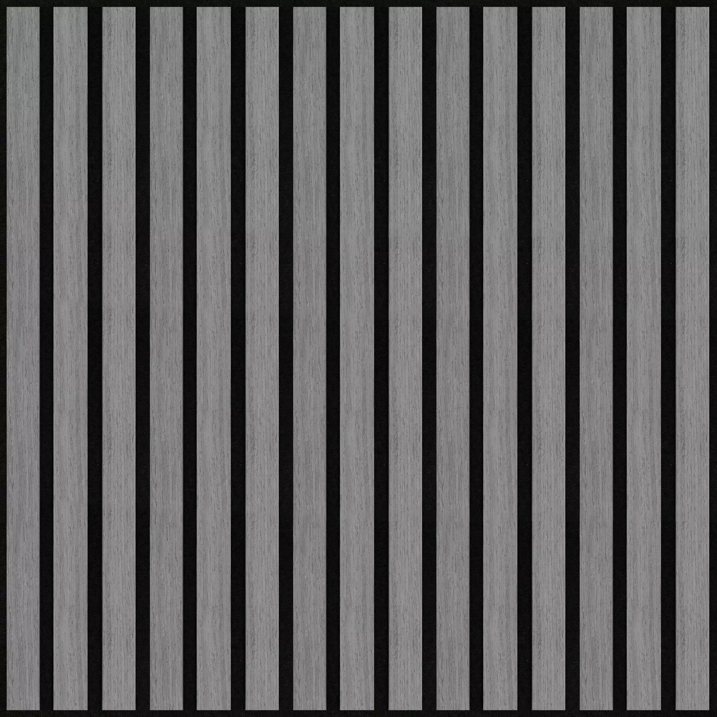 Pack of 4 Square Wood Acoustic Wall Panels 600mm x 600mm With 1x Free Adhesive